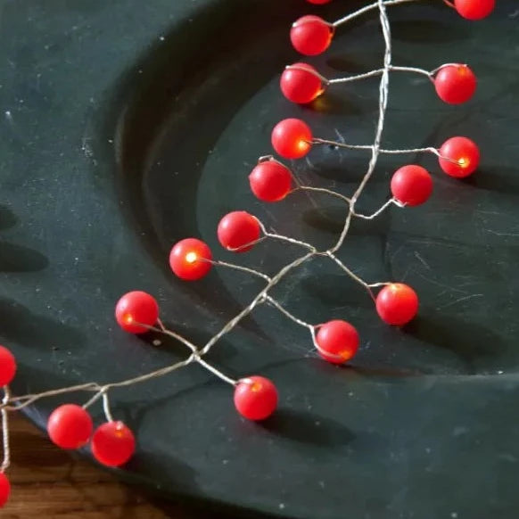 Red Snowberry Lights