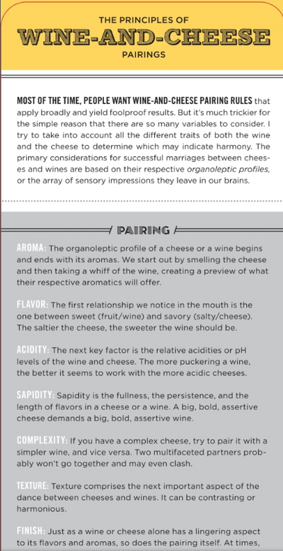 Wine + Cheese Swatchbook: 50 Pairings to Delight Your Palate