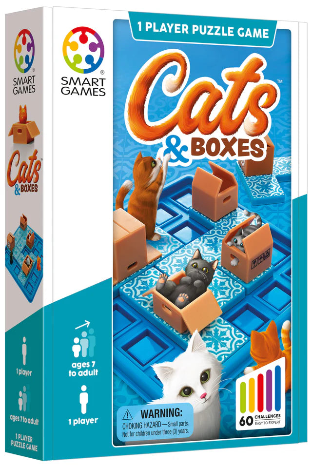 Cats & Boxes Puzzle Game