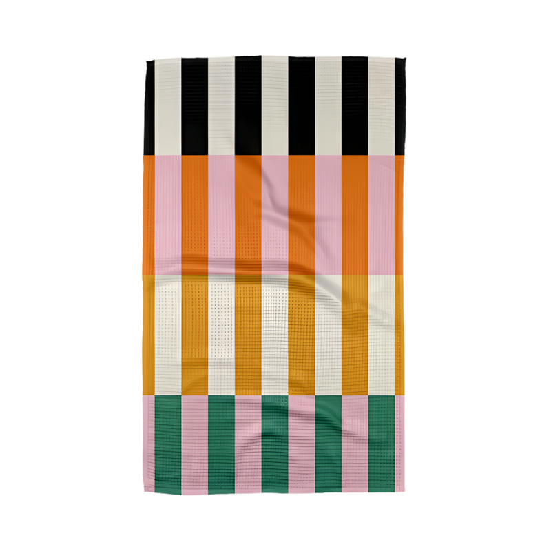 Stacked Stripes Tea Towel