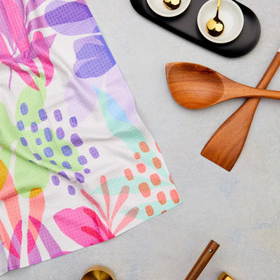 Botanical Burst Kitchen Tea Towel