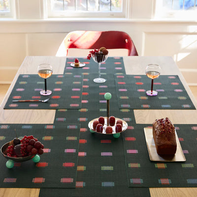 Sampler Squares Rectangle Placemat, Fir