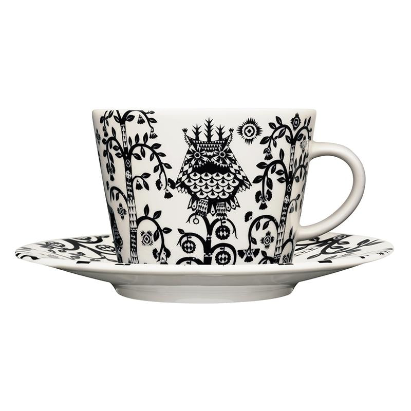 Iittala, Taika: Coffee/Teacup with Saucer in Black