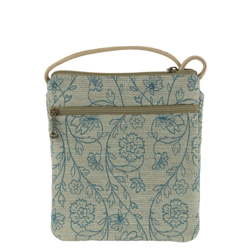 Cupcake Crossbody Bag in Filigree Teal