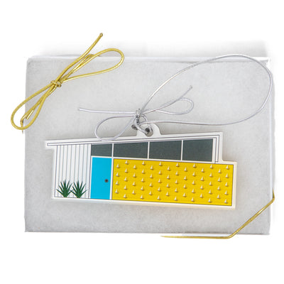 Acrylic House Ornament - Wedge Roof