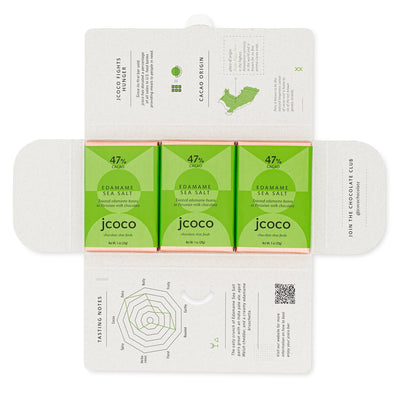 Edamame Sea Salt Chocolate Bar