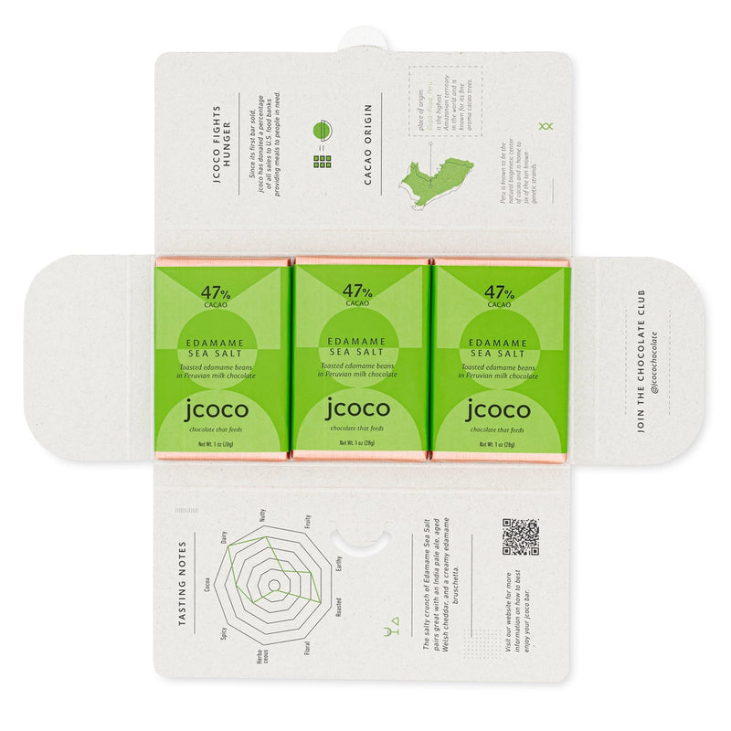 Edamame Sea Salt Chocolate Bar