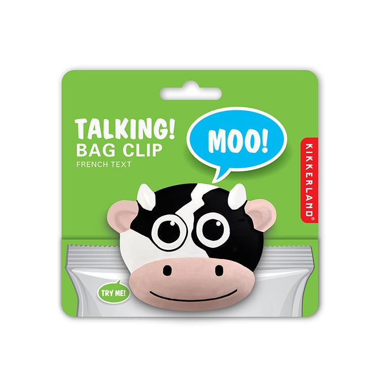 Talking Cow Bag Clip