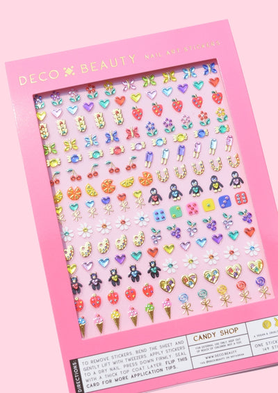 Nail Art Stickers, Candy Shop
