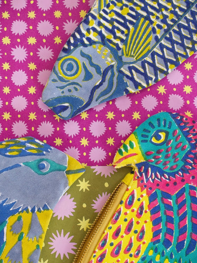 Fish Fabric Pouch