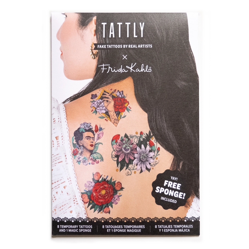 Frida Kahlo Tattoo Set