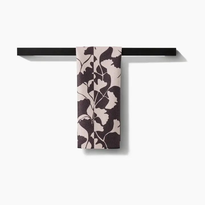 Midnight Gingko Tea Towel