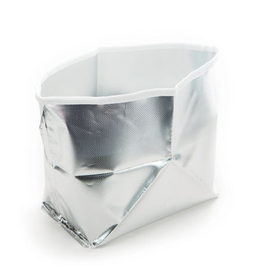 SoYoung, Light Grey Grid Lunch Poche