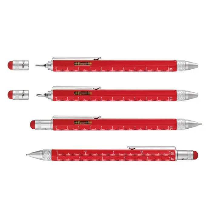 Troika Construction Ballpoint Tool Pen in Red