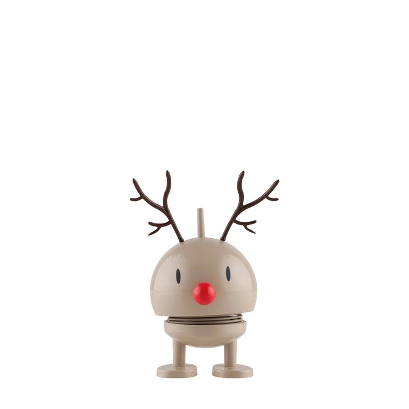 Hoptimist Holiday Reindeer Small Bumble in Latte