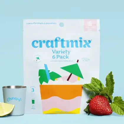 Variety Drink Cocktail | Mocktail Mixer, 3 Summer Flavors!