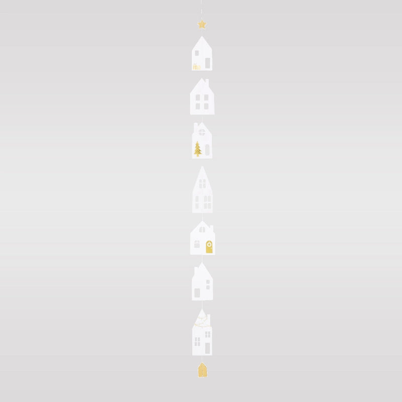 Village House - Paper Chain Decoration