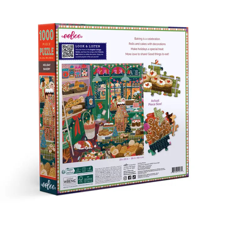 Holiday Bakery 1000 Piece Puzzle