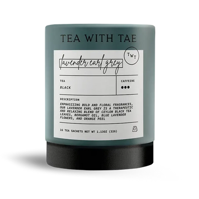 Lavender Earl Grey Black Tea: 16 Tea Bags