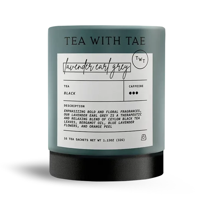 Lavender Earl Grey Black Tea: 16 Tea Bags