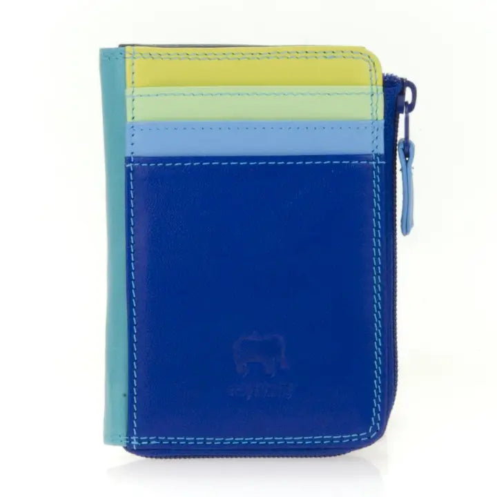 Zip Purse and ID Holder in Seascape