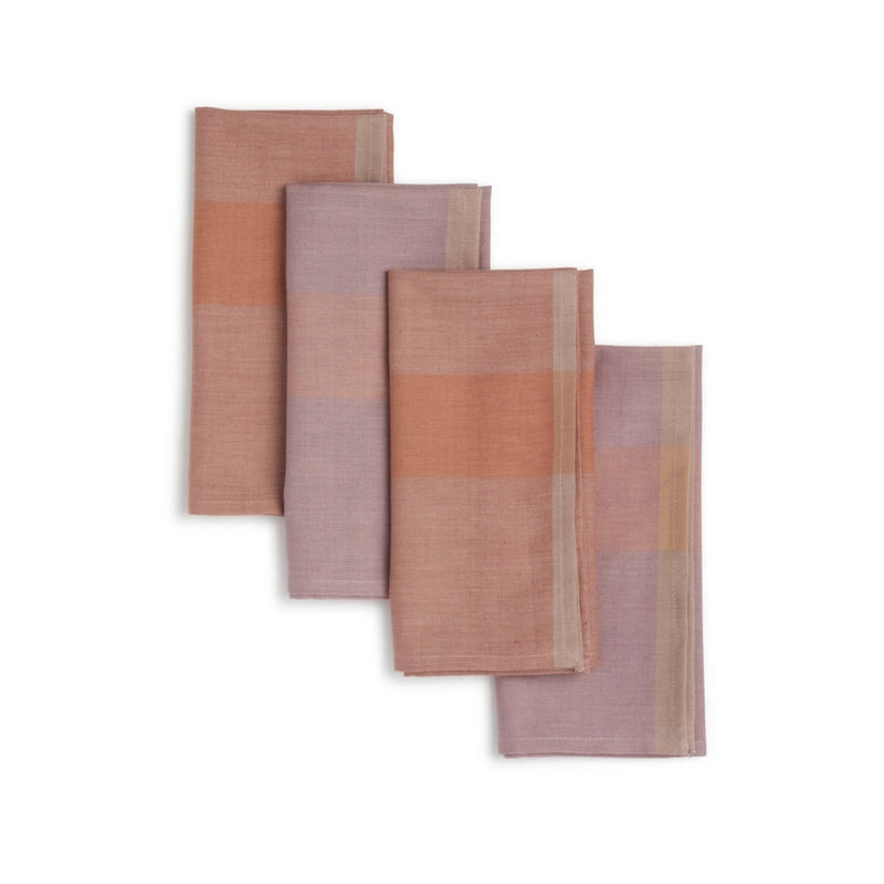 Mango Salsa Napkin (Set of 4), Soft Handwoven Cotton