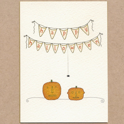 Halloween Greetings Card Set