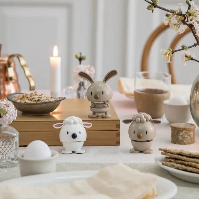 Hoptimist Bunny in Latte