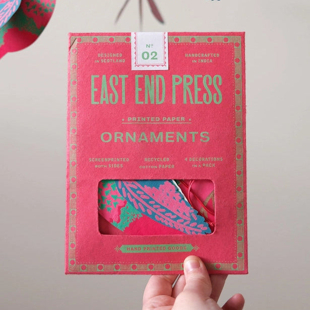 Party Birds Paper Ornaments