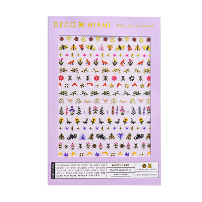 Nail Art Stickers, Wildflower