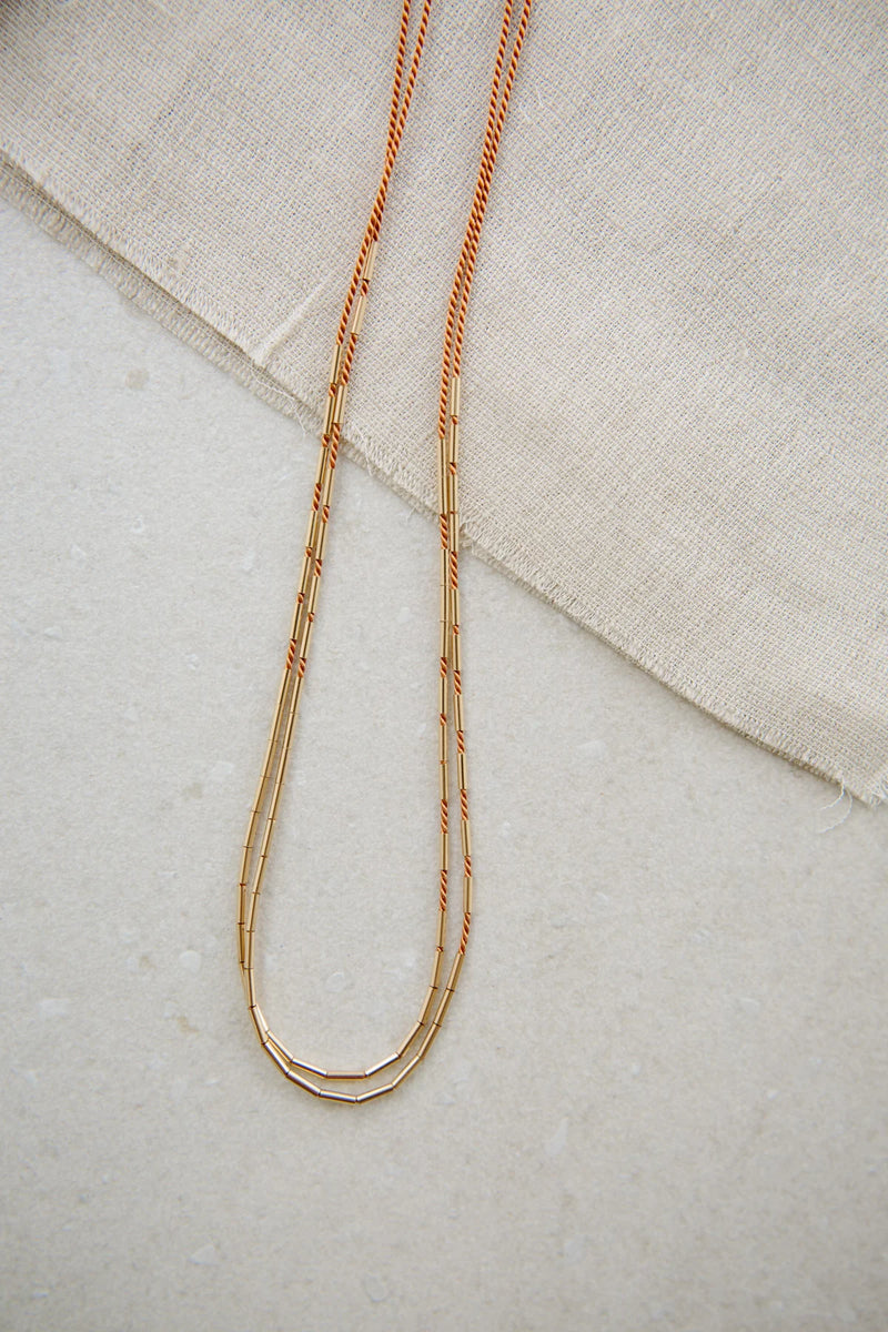 Andromeda Necklace in Clay