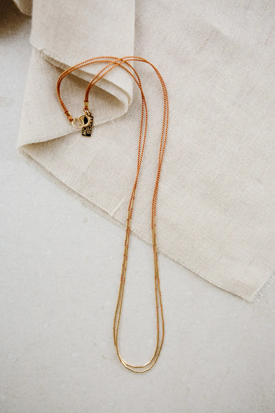 Andromeda Necklace in Clay