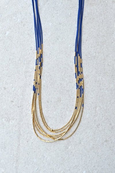 Aries Necklace in Sapphire