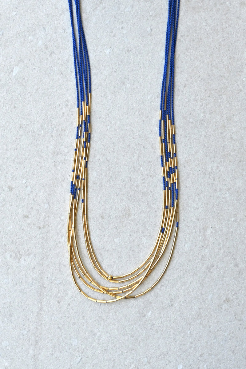 Aries Necklace in Sapphire