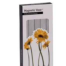 Magnetic Vase - Set of 5 Vases in Gold