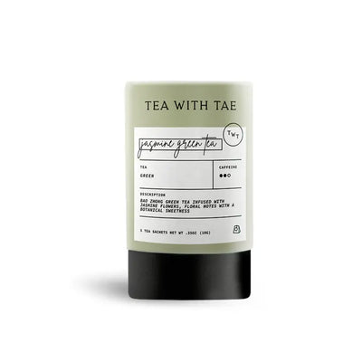 Jasmine Green Tea Mini Tube (5 Tea Bags)