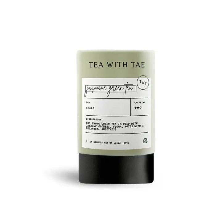 Jasmine Green Tea Mini Tube (5 Tea Bags)