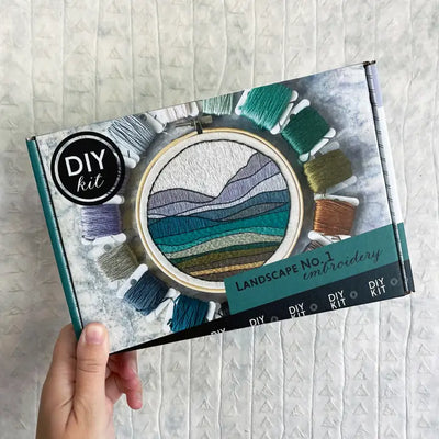 DIY Embroidery Kit, Landscape