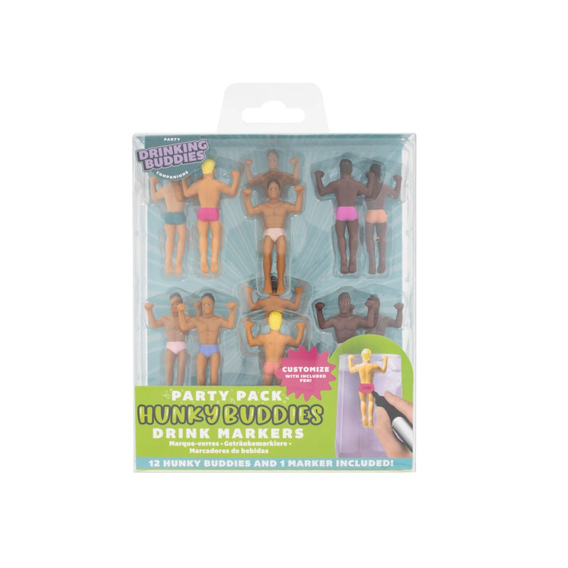 Party Pack Drink Markers, 12 Pack