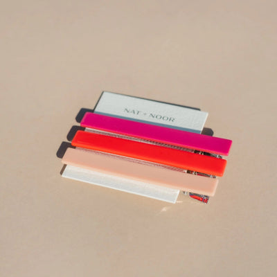 Nat + Noor, Evie Pink Tones Hair Clips