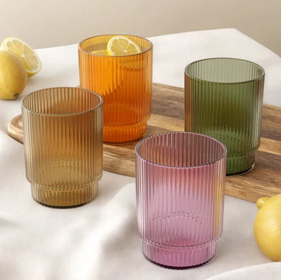 Tossware, Reserve 12oz Fluted Tumbler Set