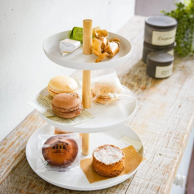 Serving Stand with 3-Tiers