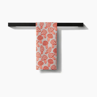 Many Mushrooms Tea Towel