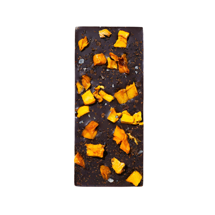 Mango Chili Date-Sweetened Dark Chocolate