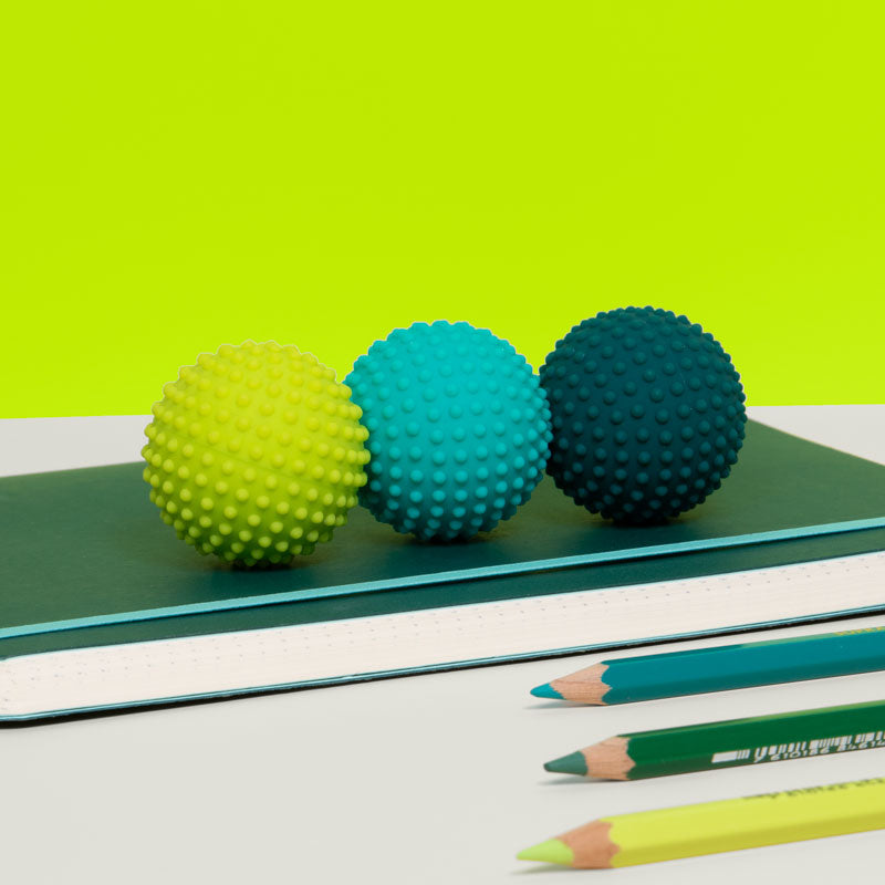 Odds Silicone Fidget Magnets, Green Dots