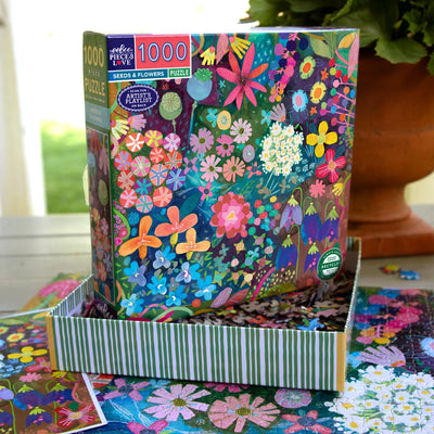 Seeds and Flowers 1000 Piece Puzzle