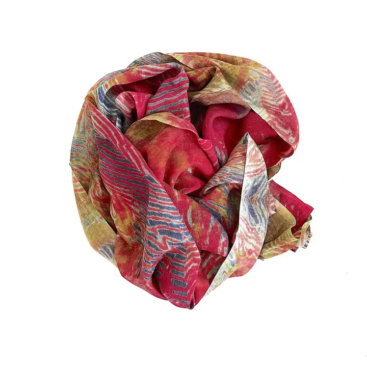 Wool Silk Stole - 2444