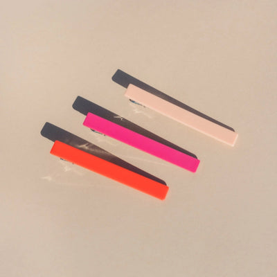 Nat + Noor, Evie Pink Tones Hair Clips