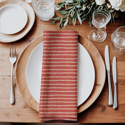 Red Cloth Napkins