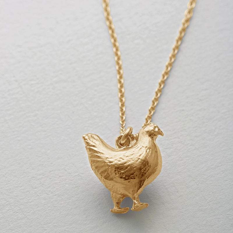 Fat Hen Necklace by Alex Monroe Jewellery